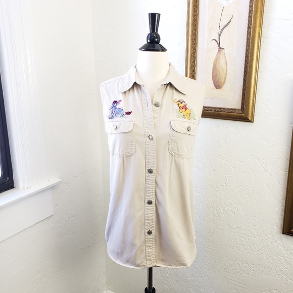 Disney Jackets & Blazers - Disney's Winnie The Pooh Adventurer Vest ~ Size M